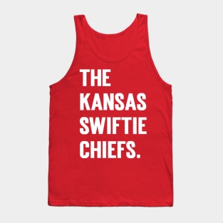 The Kansas Swiftie Chiefs. Tank Top